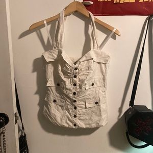 cutest halter top from the early 2000s ever